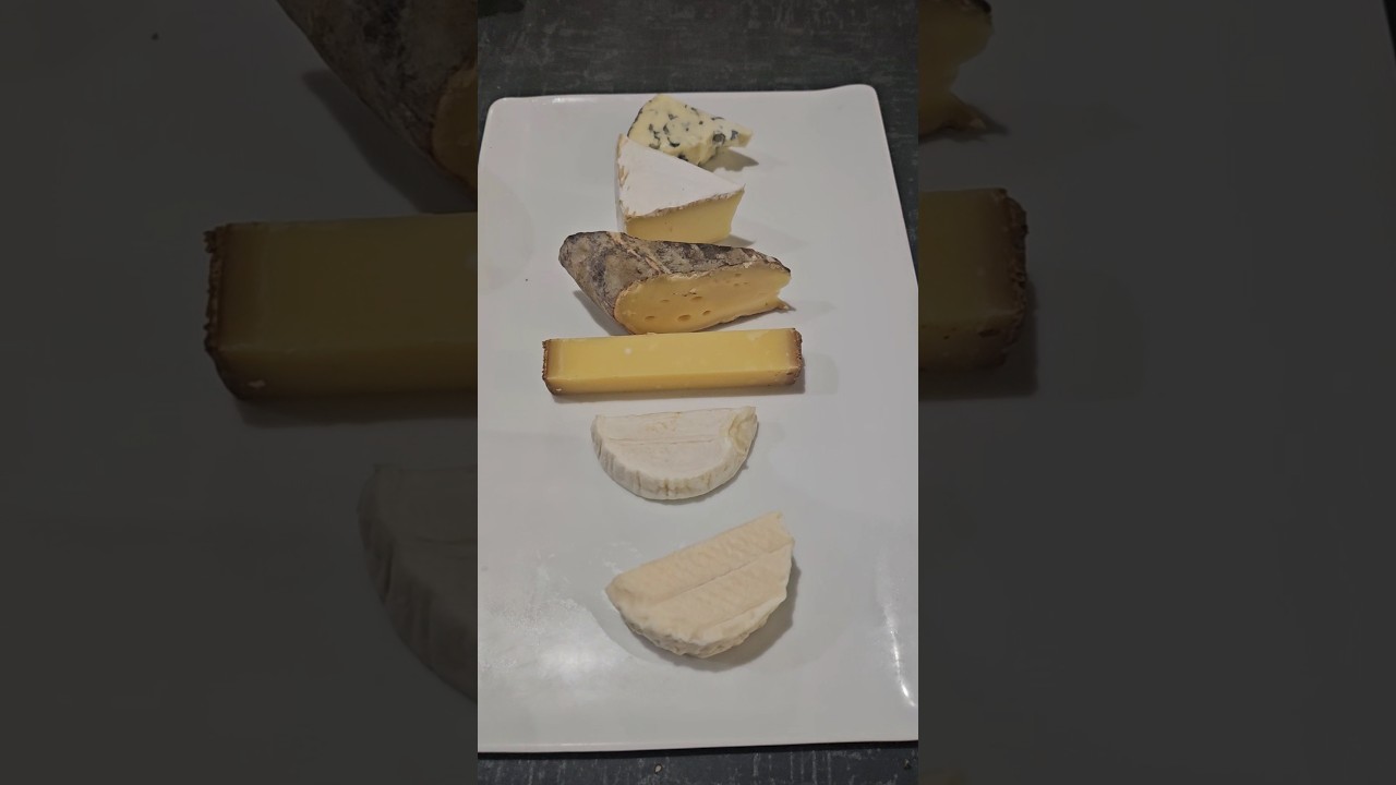 Vu!😱  Assiette de fromage sans fausse note! valeur sûr #fromages