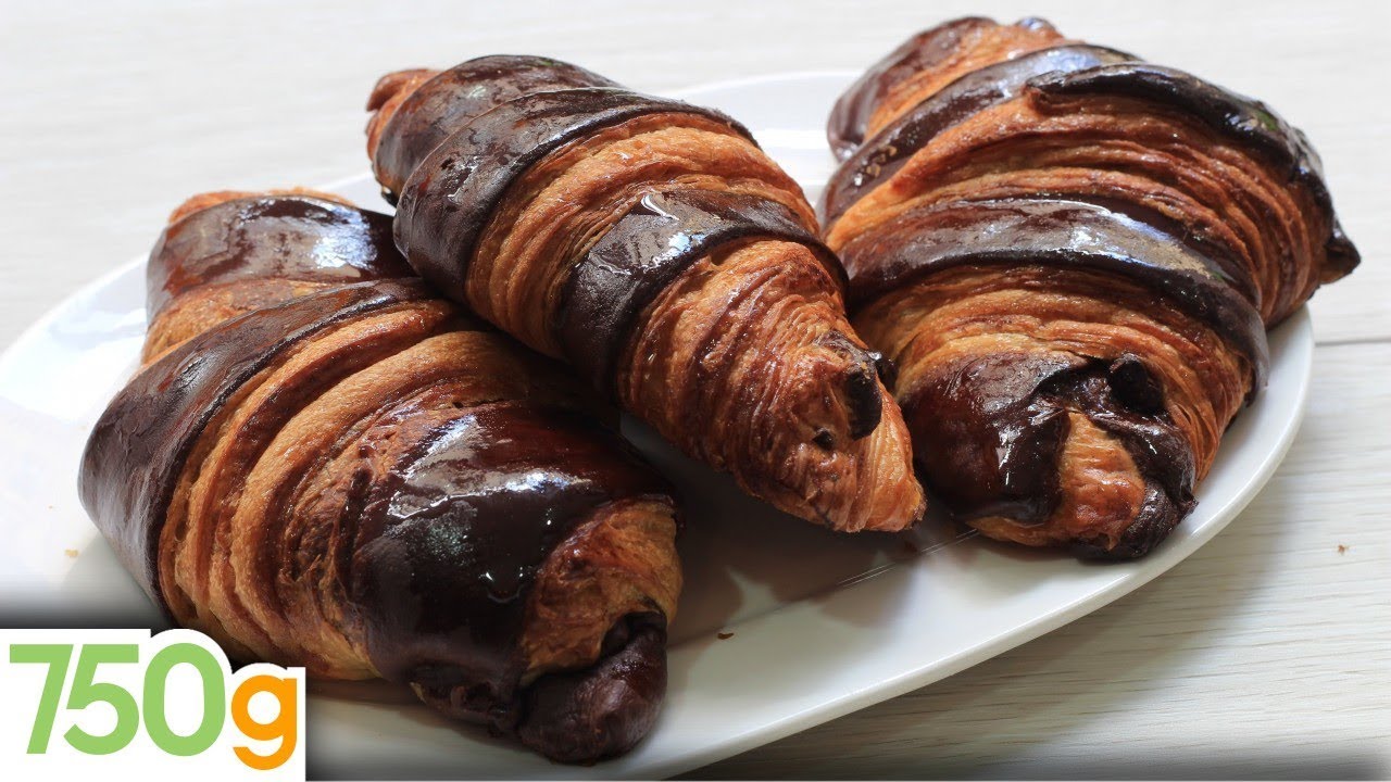 Recette de Croissants bicolores au chocolat - 750g