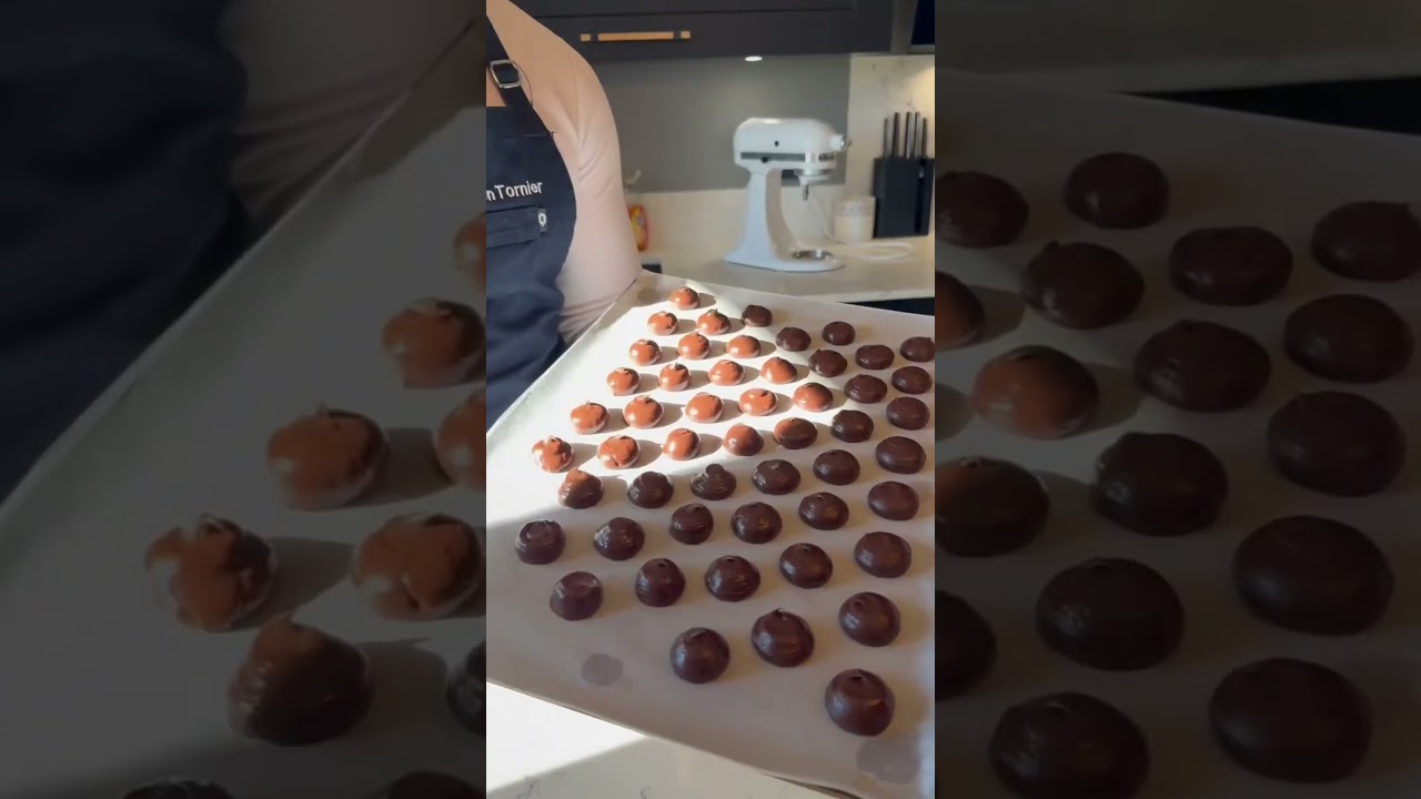 Truffes au chocolat 🍫🎄 #patisserie #food #truffes #chocolat #christmas