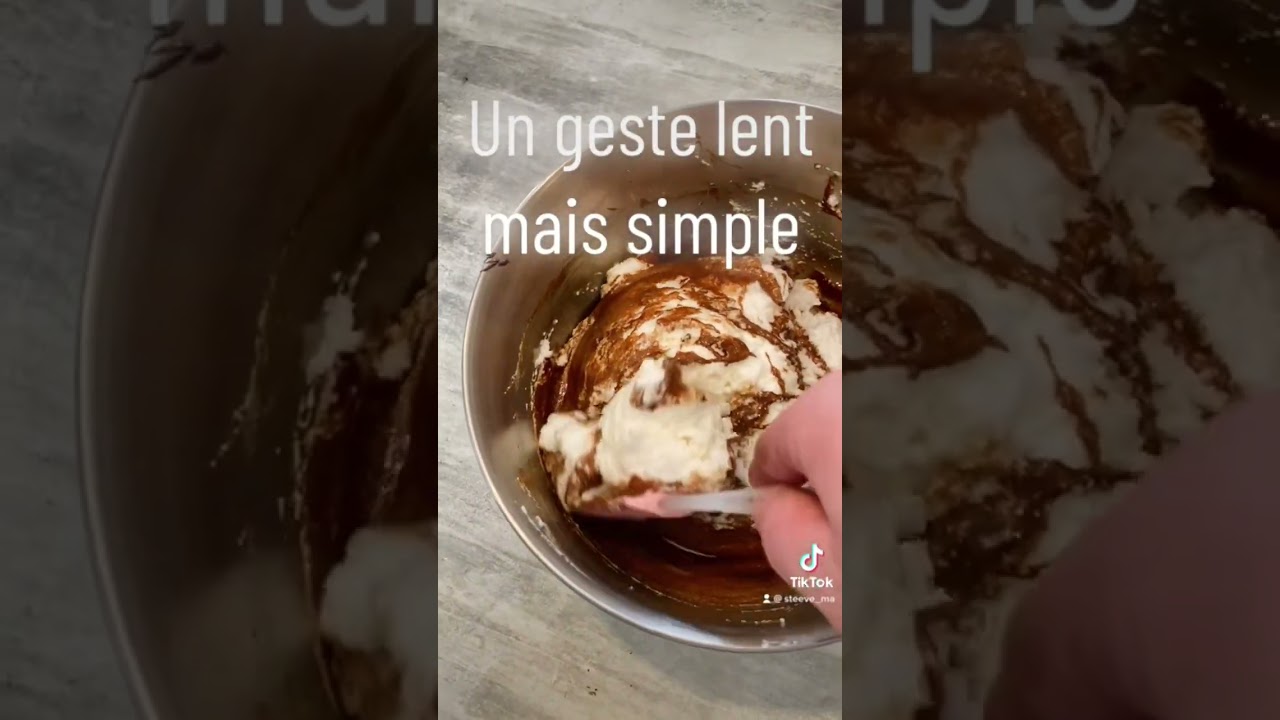 "Mousse au chocolat pour les nuls 👌 rapide, simple et pas cher 😉 #cuisine #mousseauchocolat