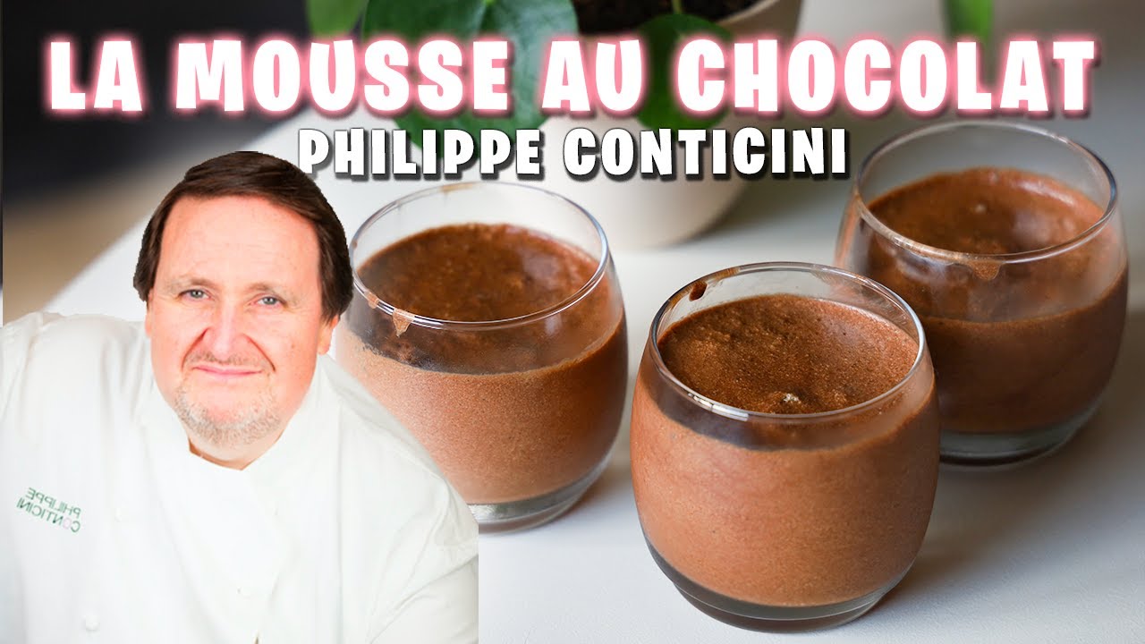 CRASH TEST MOUSSE AU CHOCOLAT (RECETTE DE PHILIPPE CONTICINI)