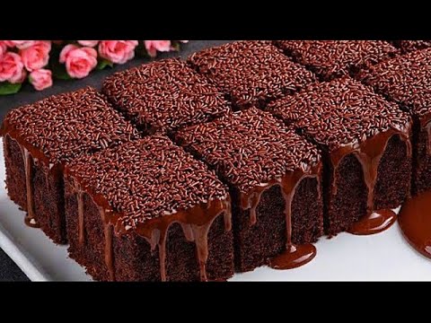 Le SECRET pour un gâteau au chocolat ultra moelleux et ultra fondant! Très facile et irrésistible !