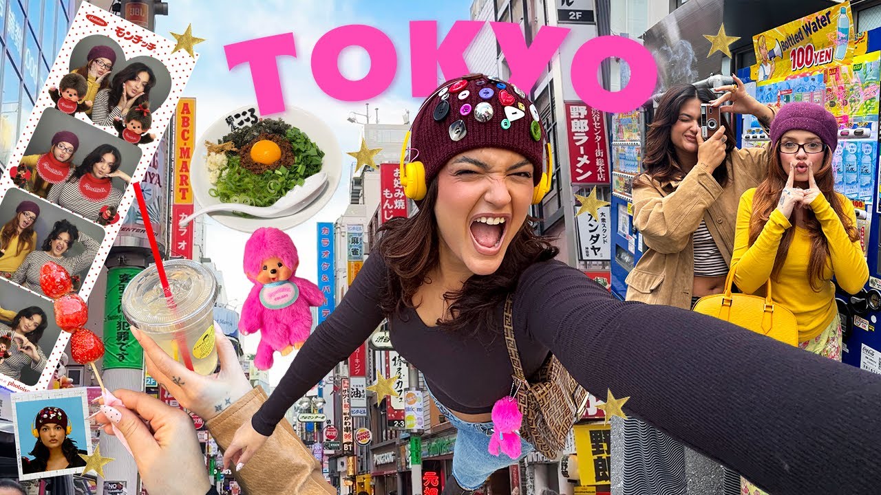 DE RETOUR À TOKYO AVEC YASMINE !🇯🇵🎀 (food, scrapbooking, & vintage shopping)