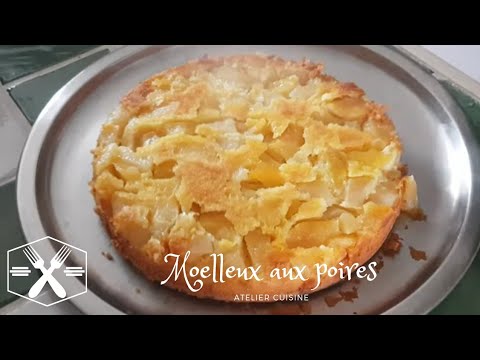 Atelier cuisine : Moelleux aux poires de Cyril Lignac (ft @CarinePhotographie )