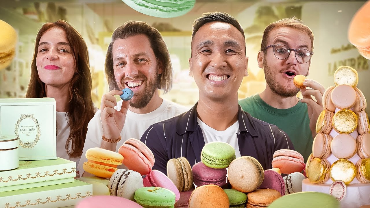 On mange et classe 24 parfums de macarons (on est dur avec la framboise)