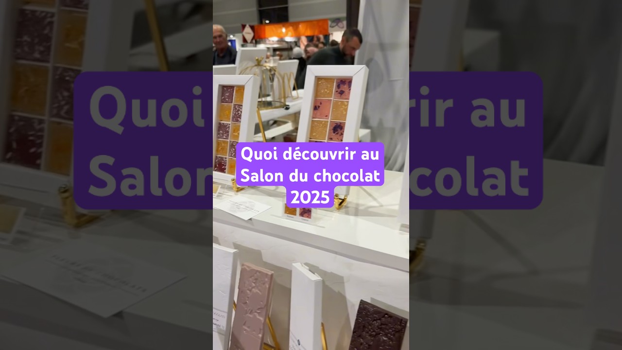 Quels stands voir au Salon du chocolat 2025 #food #teamzita