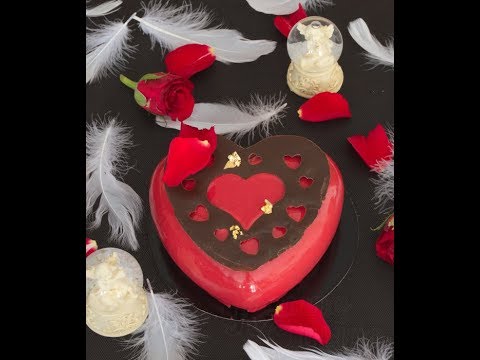 Le Tuto Pâtisserie : Le coeur ChoKo Griotte - Saint Valentin