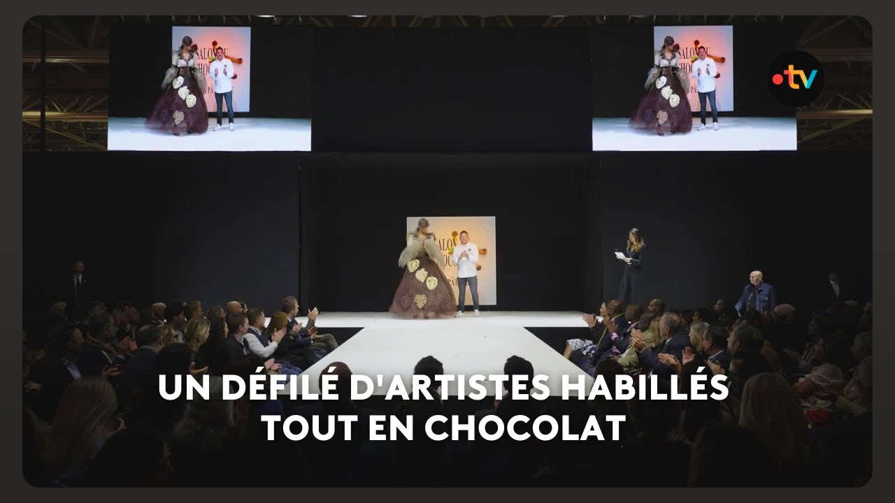 Les robes en chocolat de Maëlig Georgelin