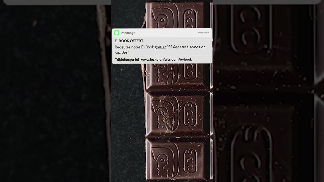 Une raison de plus de consommer du chocolat noir