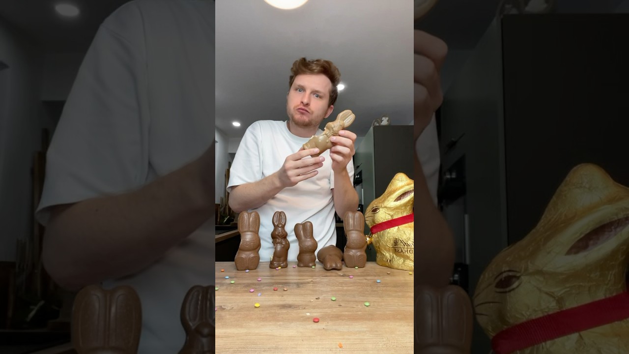 Tous les lapins en chocolat pour Pâques 😍✨🐣 #degustation #food #chocolat #paques