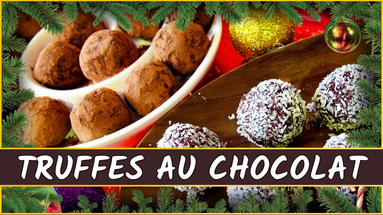 Recette des truffes au chocolat