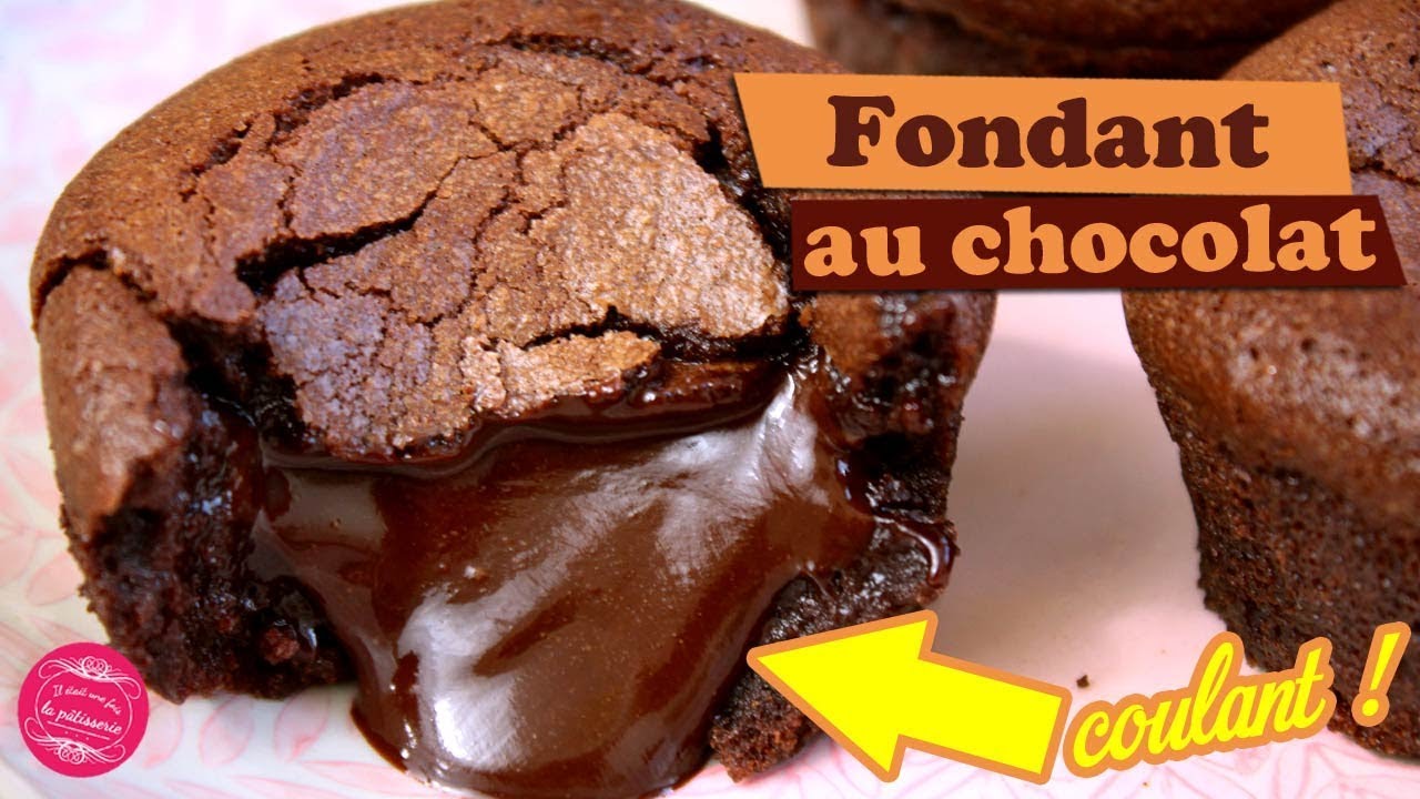 🍫 Le MEILLEUR FONDANT au CHOCOLAT au coeur COULANT 🍫