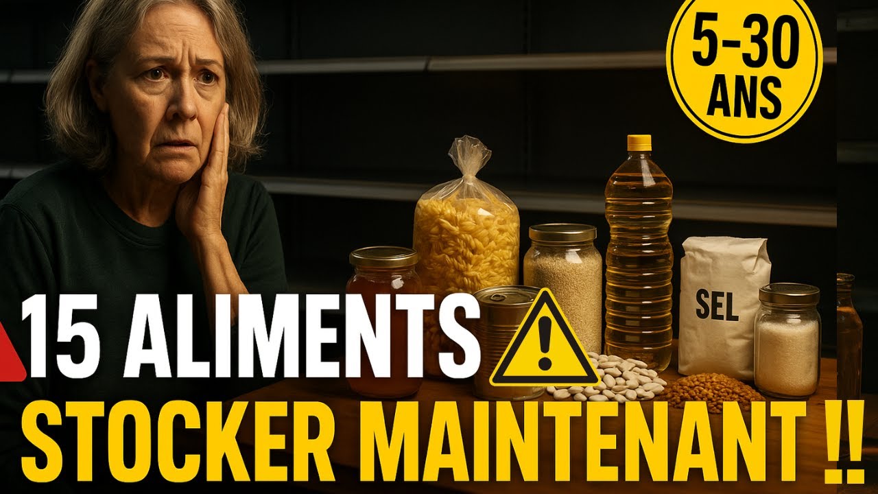 15 Aliments Qui Se Conservent 5 à 30 Ans (Peuvent Vous Sauver En cas de crise !)