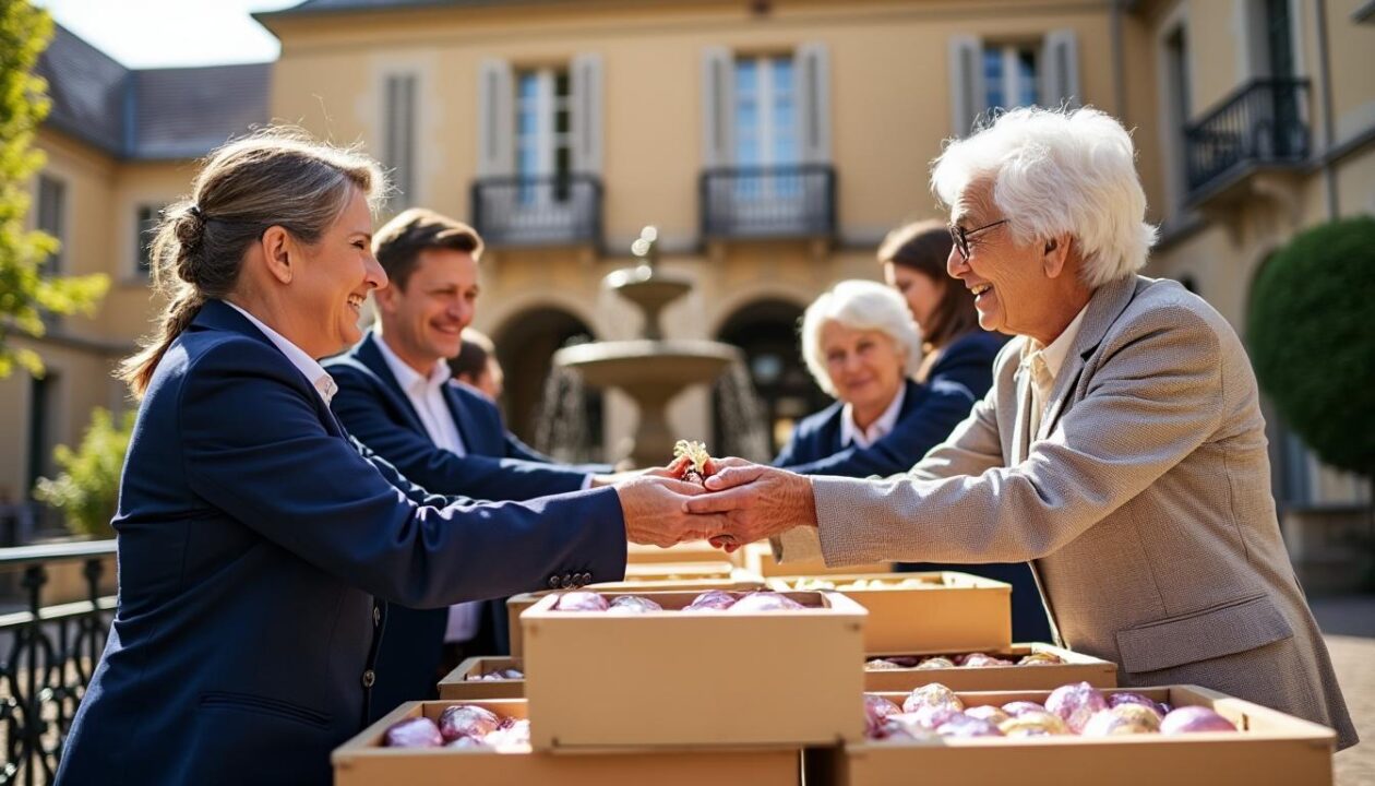 à cholet, la ville offre 10 000 ballotins de chocolat aux seniors, un geste chaleureux pour remercier et célébrer les aînés de la communauté.