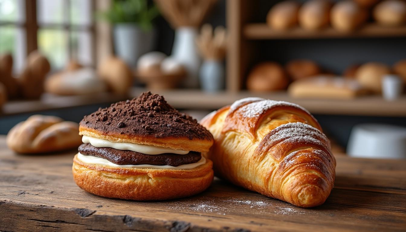 découvrez l'histoire touchante de la réconciliation entre chocolatine et pain au chocolat dans une boulangerie chaleureuse du gers, où traditions et saveurs s'unissent pour régaler tous les gourmands.