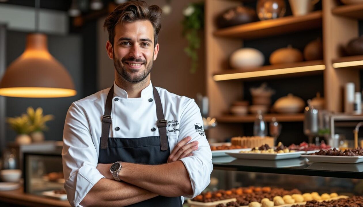 découvrez alvignac, où un maître sucré, champion du monde, éblouit le salon du chocolat avec ses créations exceptionnelles.