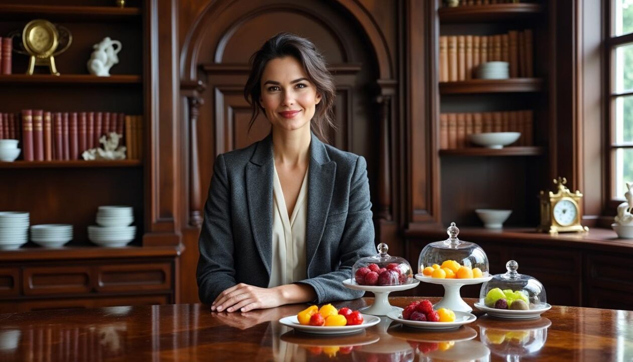 découvrez l'arrivée d'hélène, spécialiste renommée des pâtes de fruits, au sein de l'académie française du chocolat et de la confiserie, un événement qui célèbre l'excellence et la tradition artisanale.