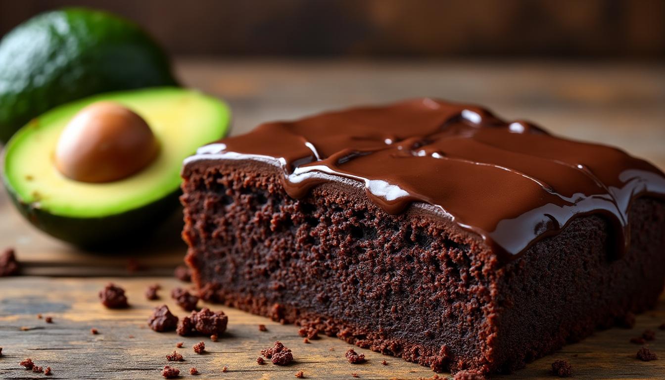 découvrez comment remplacer le beurre par de l'avocat dans un gâteau au chocolat et surprenez vos papilles avec une recette saine et gourmande.