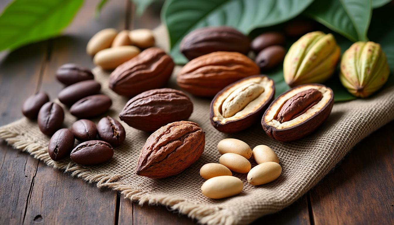 découvrez notre guide complet sur les différents types de fèves de cacao, leurs caractéristiques et leurs utilisations pour mieux comprendre cet ingrédient essentiel du chocolat.