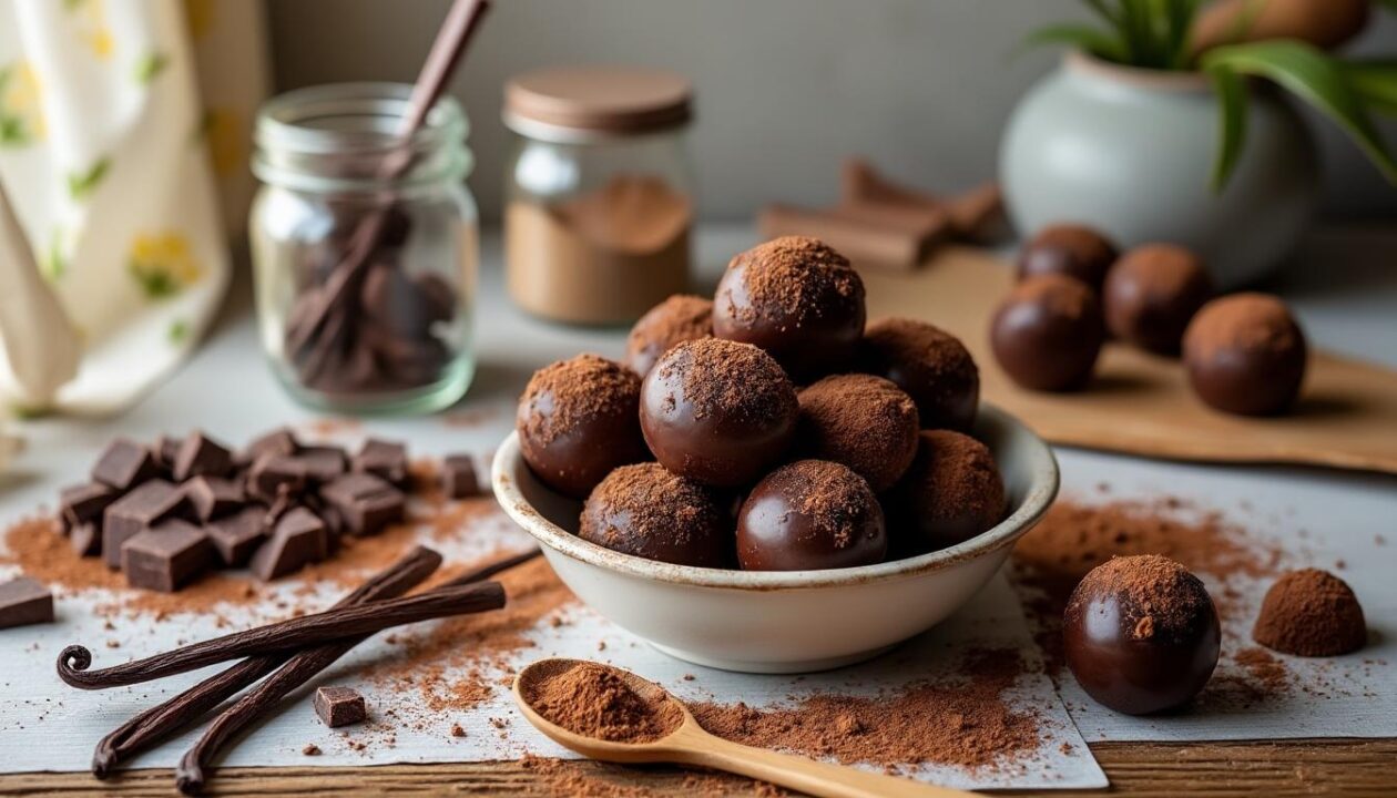 découvrez notre recette facile de truffes au chocolat idéale pour les débutants. suivez les étapes simples pour un succès garanti et régalez-vous avec ces délicieuses gourmandises maison.